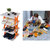 ASEENAA 4 Layer Plastic Shoe Rack Shoe Stand Storage Organizer Shoe Cabinet Durable Portable Shoe Organizer