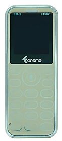 ONEME F1502 (Dual Sim, 3.66 Inches Display, 800mAh Battery, Gold)