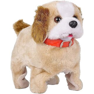 Jumping, Walking and Barking Dog Soft Toy Fantastic Puppy Battery Operated Back Flip Jumping Dog Jump Run Toy