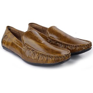                       Hakkel Casual Boot H146-Black Loafers For Men (Brown)                                              
