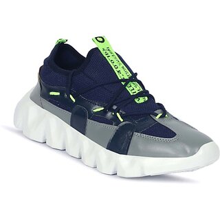                       Hakkel Blue White Casual Sneakers For Men Sneakers For Men (Blue)                                              