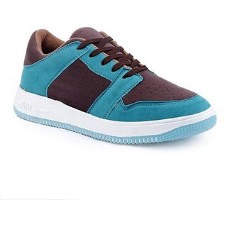                       Hakkel Casual Boot H146-Black Sneakers For Men (Blue, Brown)                                              