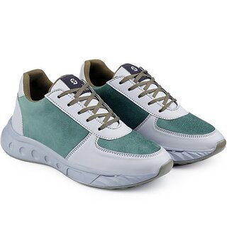                       Hakkel Casual Shoes Lighttweaight Shoes Comfort Shoes For Men Running Shoes For Men (Green)                                              