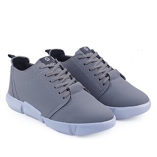                       Hakkel Casual Boot H146-Black Sneakers For Men (Grey)                                              