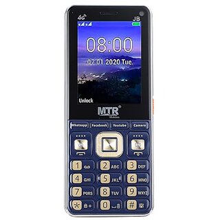 MTR JB 4G Volte (Dual Sim, 2.8 Inches Display, 3000mAh Battery, Black) MTR JB 4G Volte (Dual Sim, 2.8 Inches Display, 3000mAh Battery, Black)