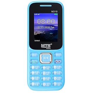 MTR M310 (Dual Sim, 1.8 Inches Display, 1000mAh Battery, Dark Blue) MTR M310 (Dual Sim, 1.8 Inches Display, 1000mAh Battery, Dark Blue)