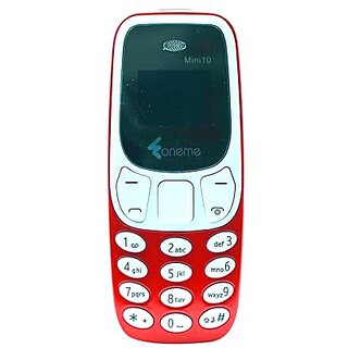 ONME Mini 10 (Dual Sim, 1.68 Inches Display, 800mAh Battery, Red) ONME Mini 10 (Dual Sim, 1.68 Inches Display, 800mAh Battery, Red)