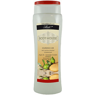                       Nourishing body mousse with argan oil and ceramide complex 400ml (made in Europe)                                              