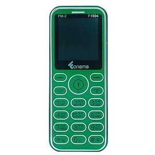 ONEME F1504 (Dual Sim, 3.66 Inches Display, 800mAh Battery, Green) ONEME F1504 (Dual Sim, 3.66 Inches Display, 800mAh Battery, Green)