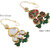 LUCKY JEWELLERY Back Meenakari 18k Gold Lucknow Dibbi Kundan, Uncut Faux Kundan, Combo Necklace set