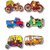 Aasiyaenterprises Transport Picture Puzzle With Knob For Kids And Toddler (Multicolor)