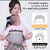 Baby carrier Newborn to Toddler, Adjustable Baby Sling, Lightweight Breathable Baby carrier Wrap with Thick Shoulder