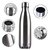 TRIBBO Stainless Steel Double Walled Vacuum Flask/Water Bottle 24 Hours Hot and Cold 500 ml Multicolor (Steel500 ML)