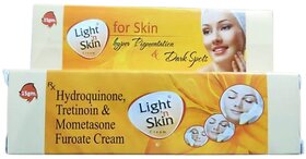 Light n Skin skin lightening cream (pack of 1 pcs.) 15 gm each