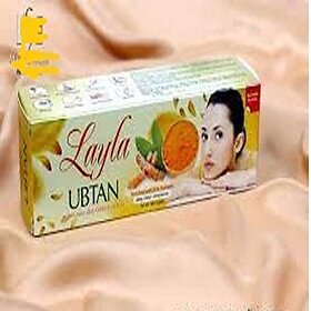 Layla Ubtan Glowing  Tan Removing Face Mask For All Types Of Skin-70 Gms