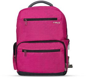 Timus Canada Everyday Casual Backpack  Stylish Casual Backpack and Bags for Men and Women M-Pink