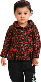 belle bliss girls printed top