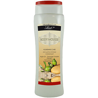 Nourishing body mousse with argan oil and ceramide complex 400ml (made in Europe) Nourishing body mousse with argan oil and ceramide complex 400ml (made in Europe)