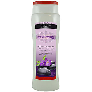                       Smoothing -Regenerating body mousse with safflower oil and collagen  400ml(made in Europe)                                              