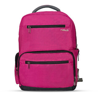 Timus Canada Everyday Casual Backpack  Stylish Casual Backpack and Bags for Men and Women M-Pink