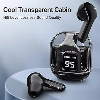                       Ultrapods TWS Earbud, Bluetooth Earbuds with Display, Transparent Design, 20 Hrs Playtime with Fast Charging, Bluetooth                                              