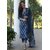 SVB Blue Colour Floral Print Kurta Set