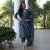 SVB Blue Colour Floral Print Kurta Set