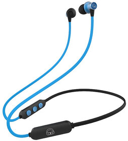 EKKO Unplug N02 Neckband with Super Sound Heavy Bass, Playback time Upto 15 Hours, Max BASS, TwinConnect, Siri & Google Assistant Activate (Blue)