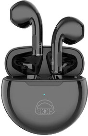 EKKO EARBEATS T03 TWS: 20-Hour Playback, Rich Sound, Twin Connect, Type C Charging, Siri & Google AssistantSkip to product information (Black)