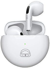 EKKO EARBEATS T03 TWS: 20-Hour Playback, Rich Sound, Twin Connect, Type C Charging, Siri & Google AssistantSkip to product information (White)