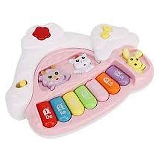                       Baby Piano Toy, Piano Keyboard Toy Bright Color Ergonomic Design Educational for Playing                                              