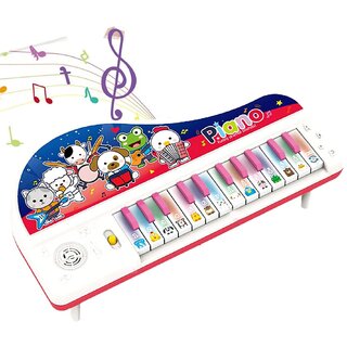                       Musical Learning Electronic Keyboard Piano Toy for KidsGirlsBoys with Pleasant Sounds (Color-Multi).                                              