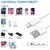 Larecastle Combo of 3 USB Type C Cable + Micro USB Cable + lightning Cable