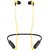 EKKO Unplug N02 Neckband with Super Sound Heavy Bass, Playback time Upto 15 Hours, Max BASS, TwinConnect, Siri & Google Assistant Activate (Yellow)