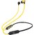 EKKO Unplug N02 Neckband with Super Sound Heavy Bass, Playback time Upto 15 Hours, Max BASS, TwinConnect, Siri & Google Assistant Activate (Yellow)