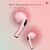 EKKO EARBEATS T03 TWS: 20-Hour Playback, Rich Sound, Twin Connect, Type C Charging, Siri & Google Assistant
Skip to product information (Pink)