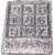 Budh Ranga Remedy / Lal Kitab Remedy Lead Figurines For Budh Dosh Shanti Yantra For Floating In Water 1 Pcs. Coin