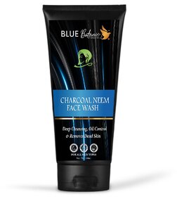 Blue Botanic Charcoal neem face wash  (pack of 1)