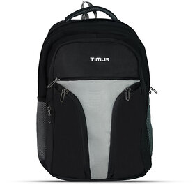Timus Austria Professional Everyday Laptop Backpack | Stylish & Corporate Laptop Backpack for Men and Women Black