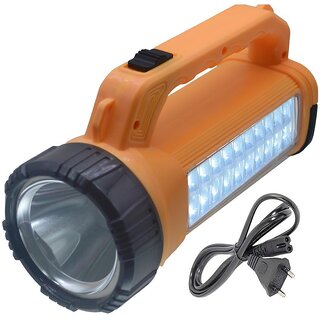                       10W Rechargeable Flashlight Torch ( Pack of 1 ) - LT 89                                              