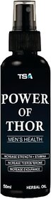 TSA Massage Oil For Men Power, Power Of Thor, Timing, Stamina, Hardness (50 ml)