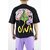 Black Brain 3D Puff Down Shoulder T-Shirt