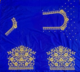 OMSAIFAB Cotton Silk Self Design Blouse Material