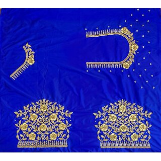 OMSAIFAB Cotton Silk Self Design Blouse Material