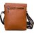 Nesh Global Tan Men  Women Sling Bag