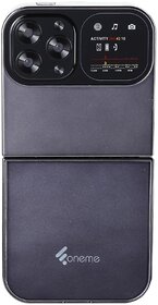 Oneme Fold Z (Dual Sim, 2 Inch Display, 1050mAh Battery, Black)