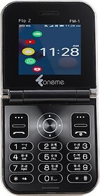 Oneme Fold Z (Dual Sim, 2 Inch Display, 1050mAh Battery, Gold)