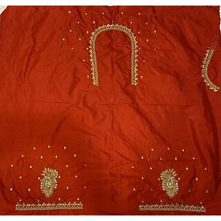                       RR FABRIC Cotton Silk Self Design Blouse Material                                              