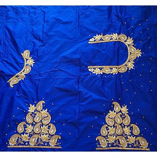                       OMSAIFAB Cotton Silk Self Design Blouse Material                                              