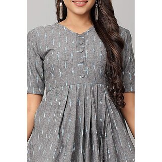 New Women OMSAIFAB Casual Printed Women Silver Top 2025 at ShopCircuit | ONDC